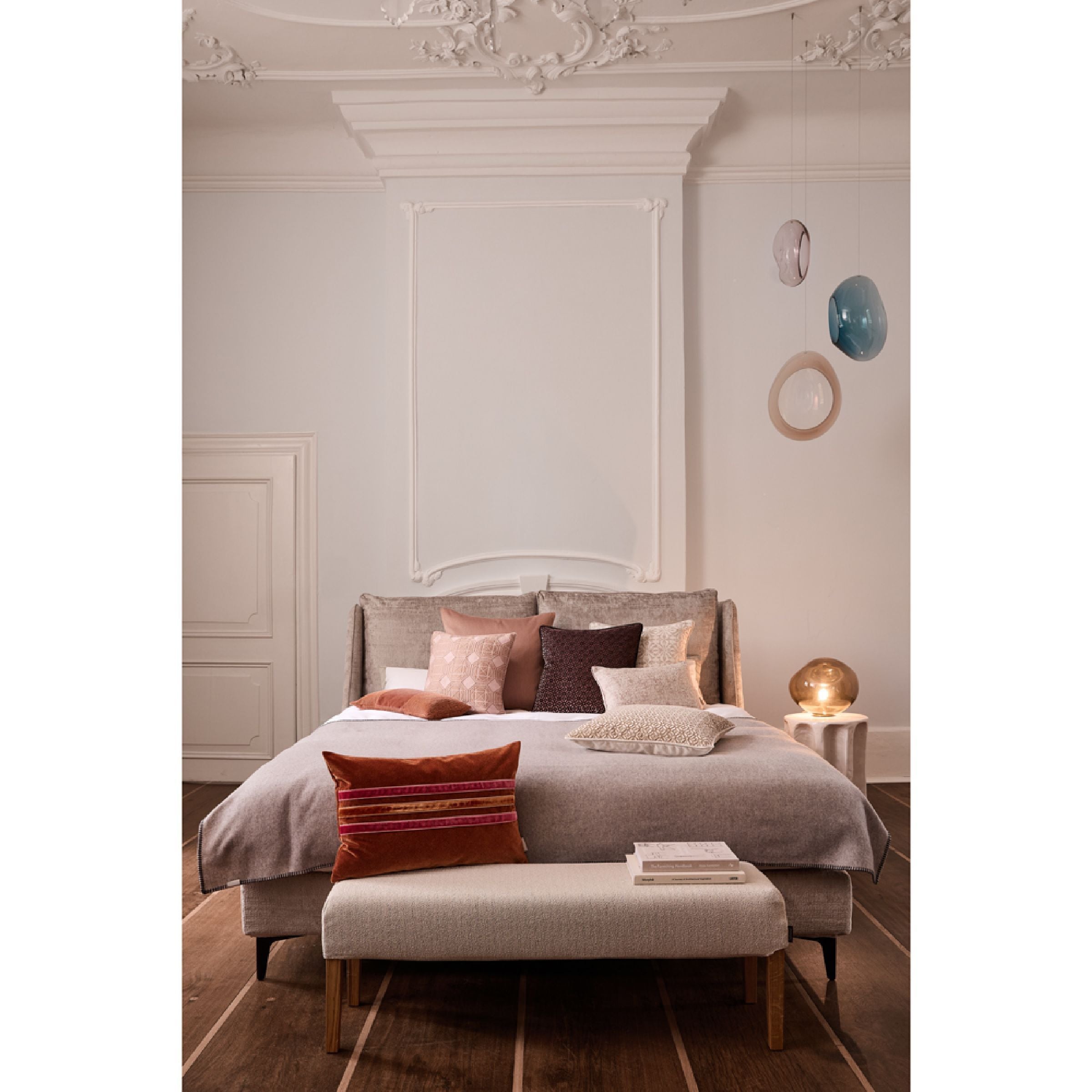 Rohleder Home Collection by Lori Weitzner Estate Kissen mit Füllung