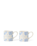 Lexington Floral Stoneware Espressotasse 2er Set aus Steinzeug