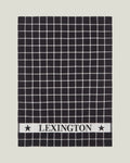 LEXINGTON Küchentuch aus bio-baumwollfrottee, schwarz/weiß