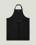 LEXINGTON Schürze aus bio-baumwoll-denim, schwarz