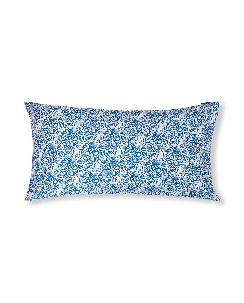 Lexington Flower New Printed Kopfkissenbezug aus Baumwoll-Satin