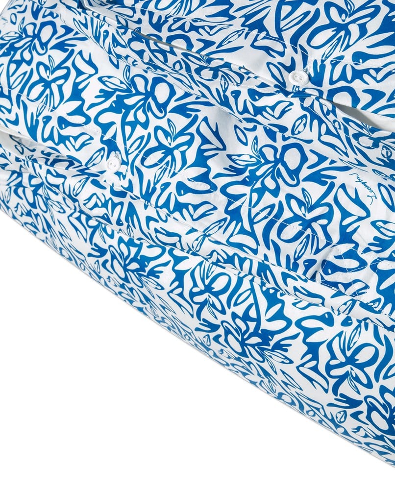 Lexington Flower New Printed Bettwäsche-Set aus Baumwoll-Satin