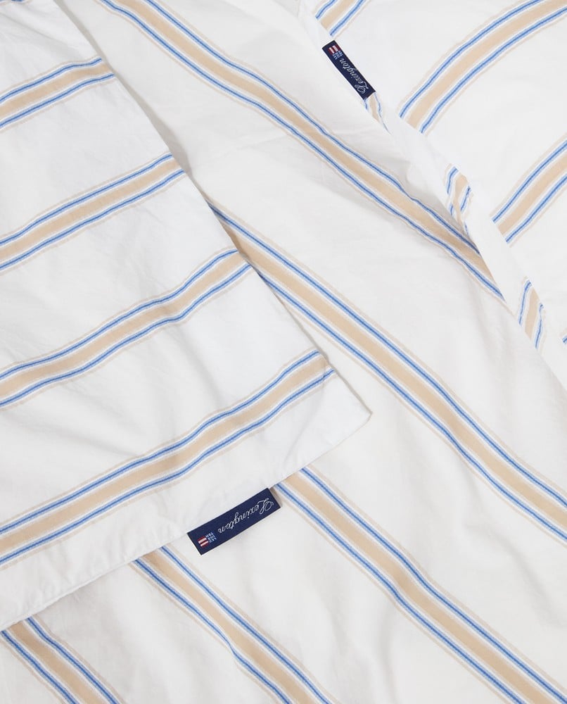 Lexington Dobby Striped Kopfkissenbezug aus Perkal