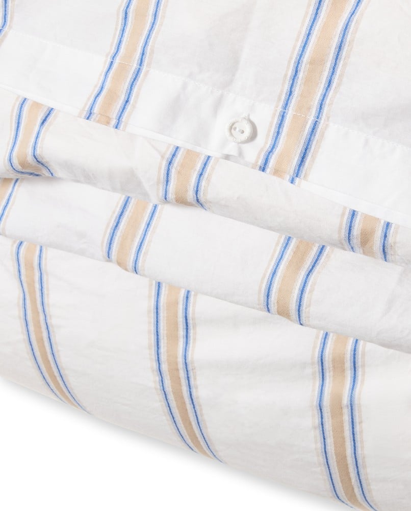 Lexington Dobby Striped Bettwäsche-Set aus Perkal
