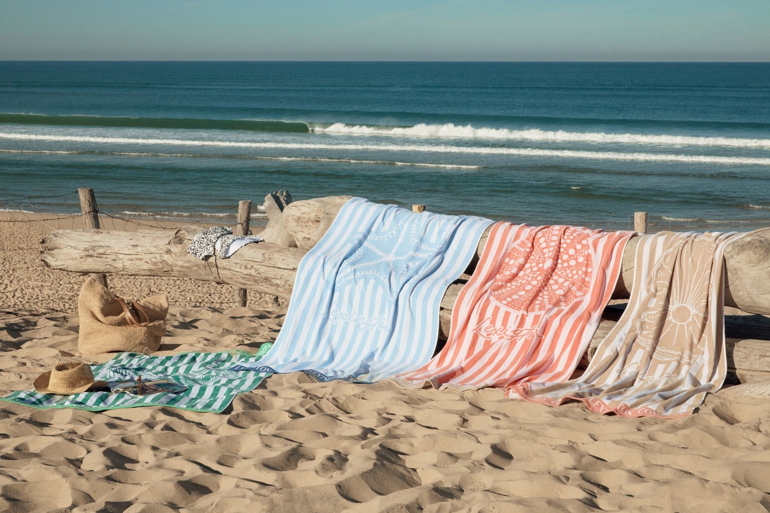 Lexington Summer Velour Strandtuch