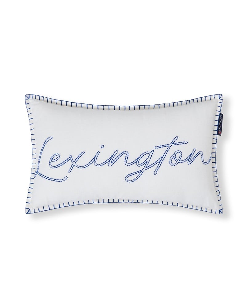 Lexington Logo Kissen gefüllt