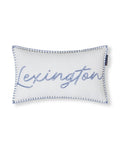 Lexington Logo Kissen gefüllt