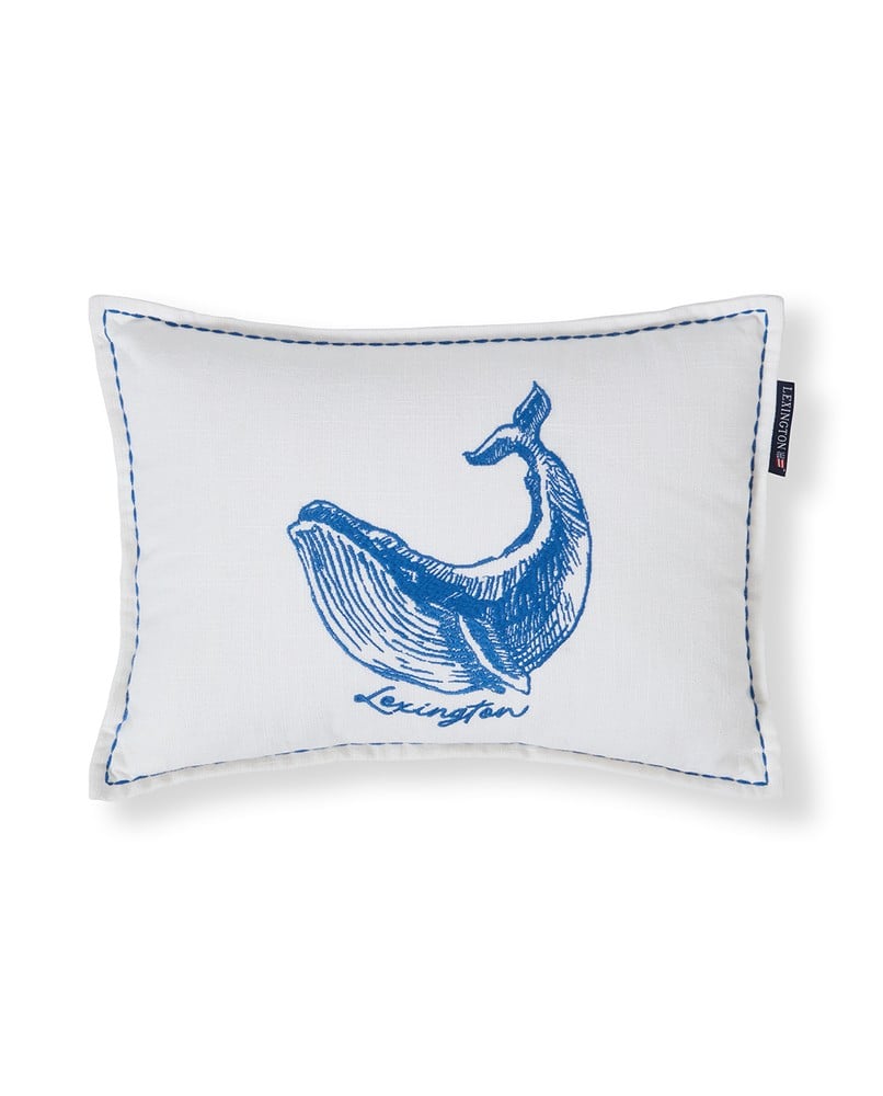 Lexington Whale Kissen gefüllt