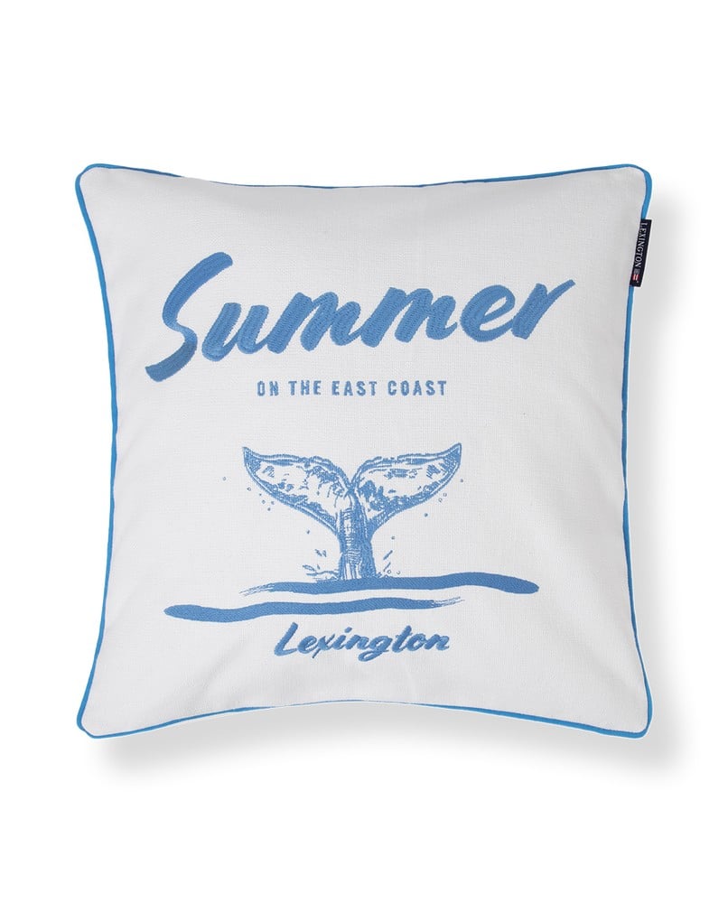 Lexington Summer Whale Kissenhülle
