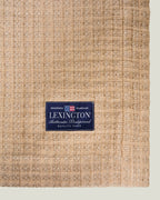 LEXINGTON Jacquard-tagesdecke aus bio-baumwolle, fudge