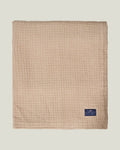 LEXINGTON Jacquard-tagesdecke aus bio-baumwolle, fudge