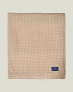 LEXINGTON Jacquard-tagesdecke aus bio-baumwolle, fudge