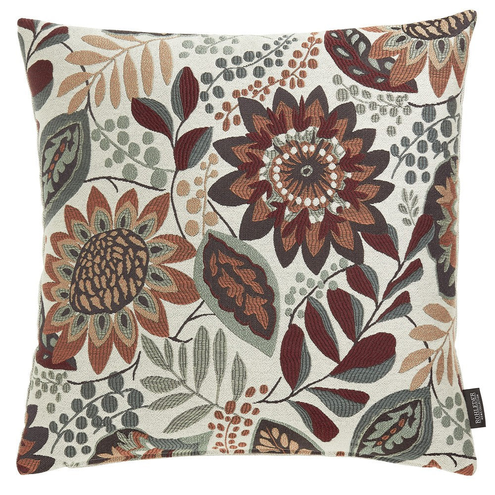 Rohleder Botanicals Flora – Dekokissen mit Gänsefeder-Füllung