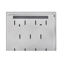 blomus VELIO Schlüsselkasten – Magnettafel aus Edelstahl & Glas