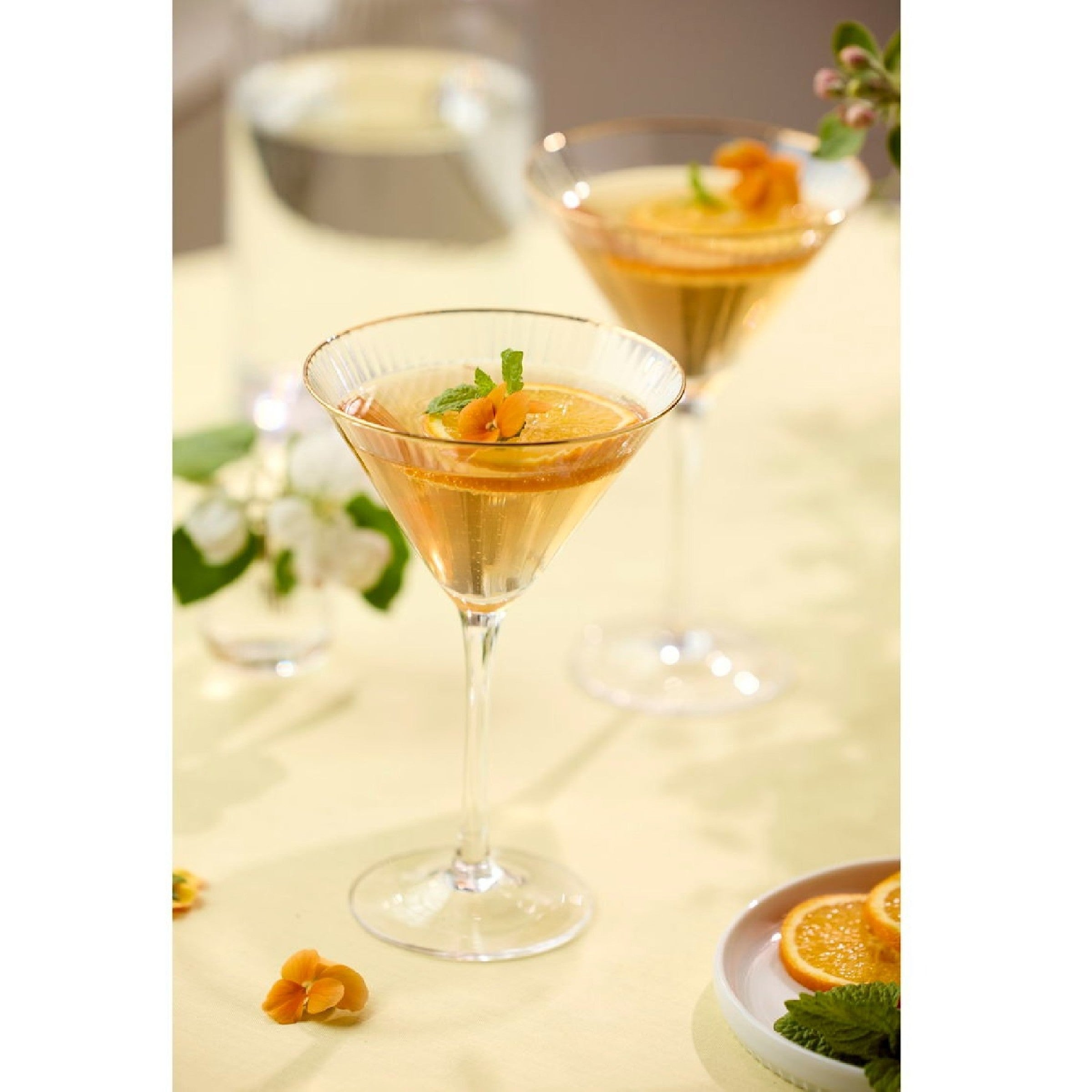 Lyngby Glas Palermo Martiniglas 4er Set