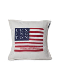 Lexington Arts & Craft Sham Kissenhülle mit Flagge & Logo