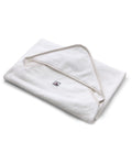 LEXINGTON Baby-Frotteehandtuch Weiß/Beige