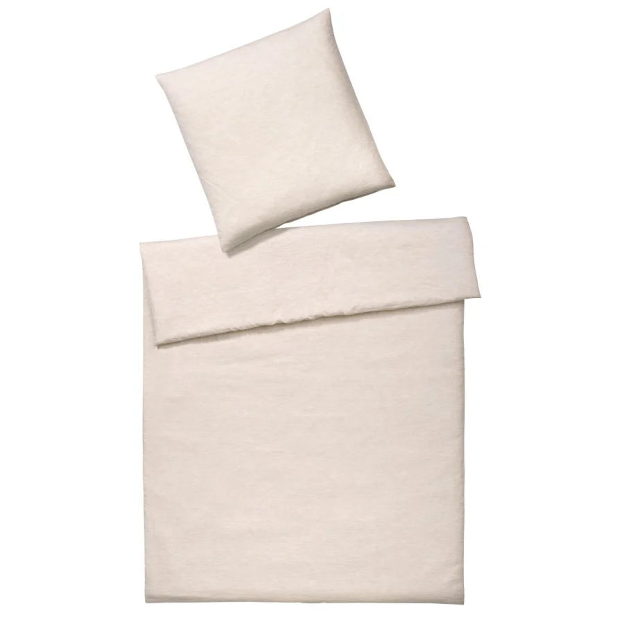 elegante Breezee Bettwäsche-Set – Leinen-Baumwoll-Mix