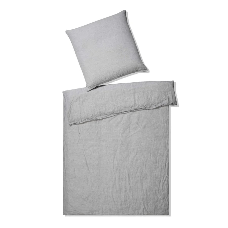 elegante Breezee Bettwäsche-Set – Leinen-Baumwoll-Mix