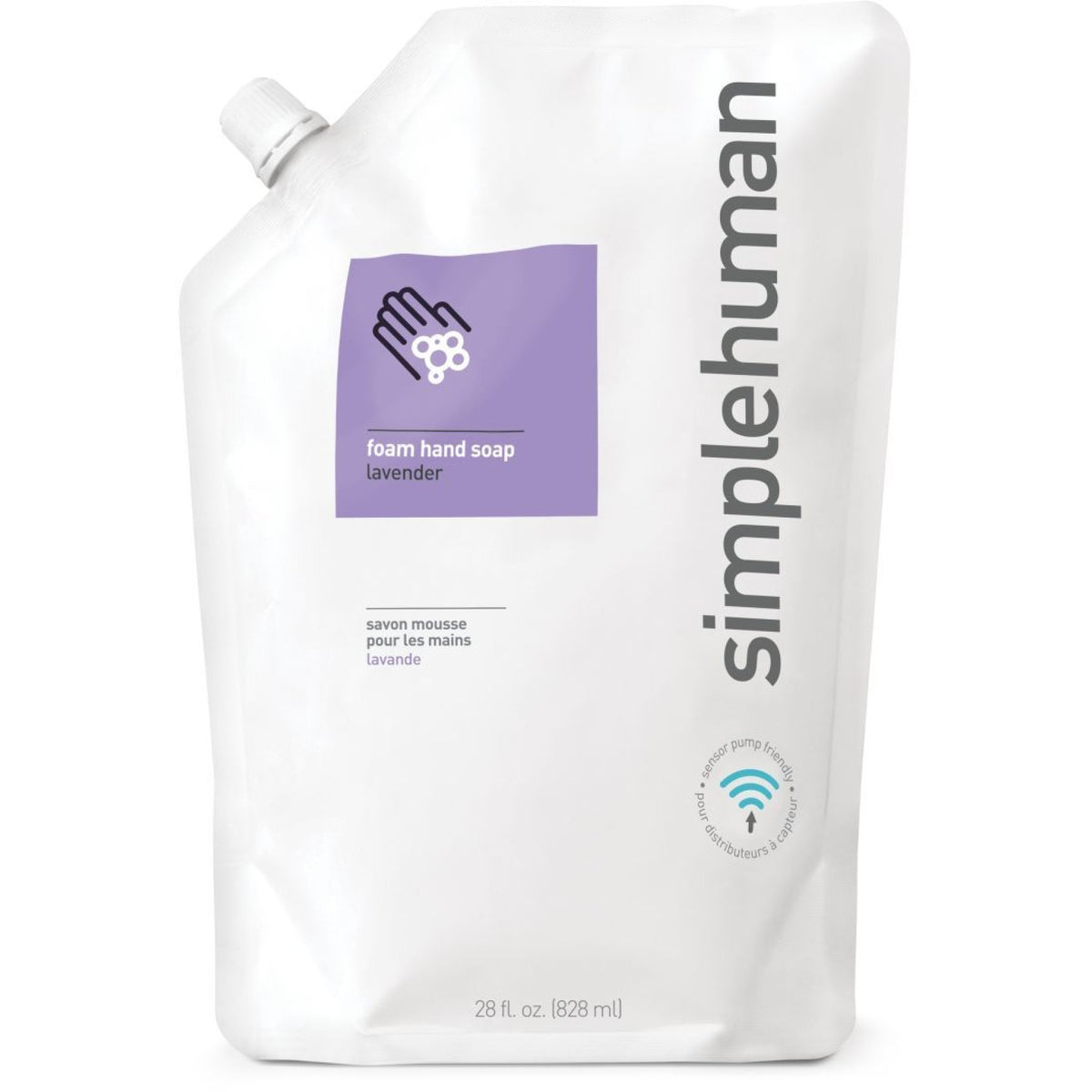 simplehuman Schaum-Handseife - Lavendel / 828 ml
