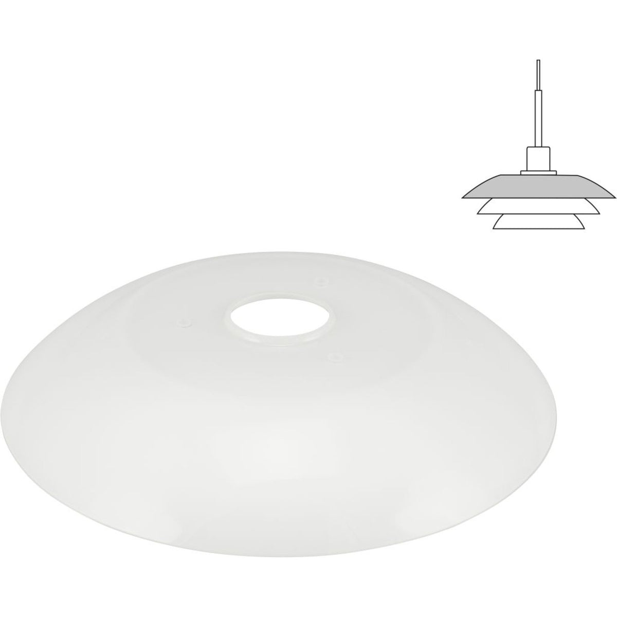 Dyberg Larsen DL31 Ersatz Lampenschirm rund – AMBIENDO