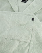 Cawö Pure 5223 Damen-Bademantel mit Kapuze – Baumwolle