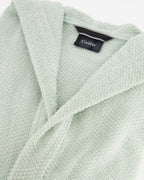 Cawö Pure 5223 Damen-Bademantel mit Kapuze – Baumwolle
