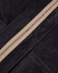 Cawö 831 Herren Bademantel mit Kapuze – Baumwolle