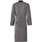 Cawö 5840 Herren Velours-Kimono mit Schalkragen – Baumwolle