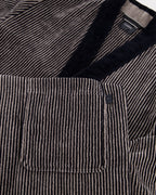 Cawö 5840 Herren Velours-Kimono mit Schalkragen – Baumwolle