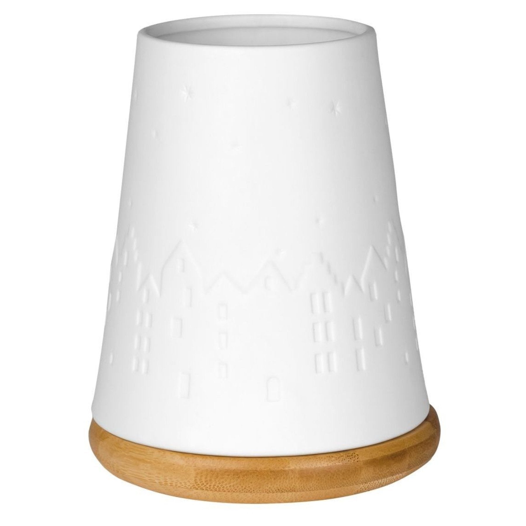 Räder Beton Windlicht – Mit Spruch „Lebe Jeden Moment“, Minimalistisches Design Für Innen & Außen