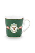 PiP Studio Tasse Love Birds Medallion Hirsch Dunkelgrün