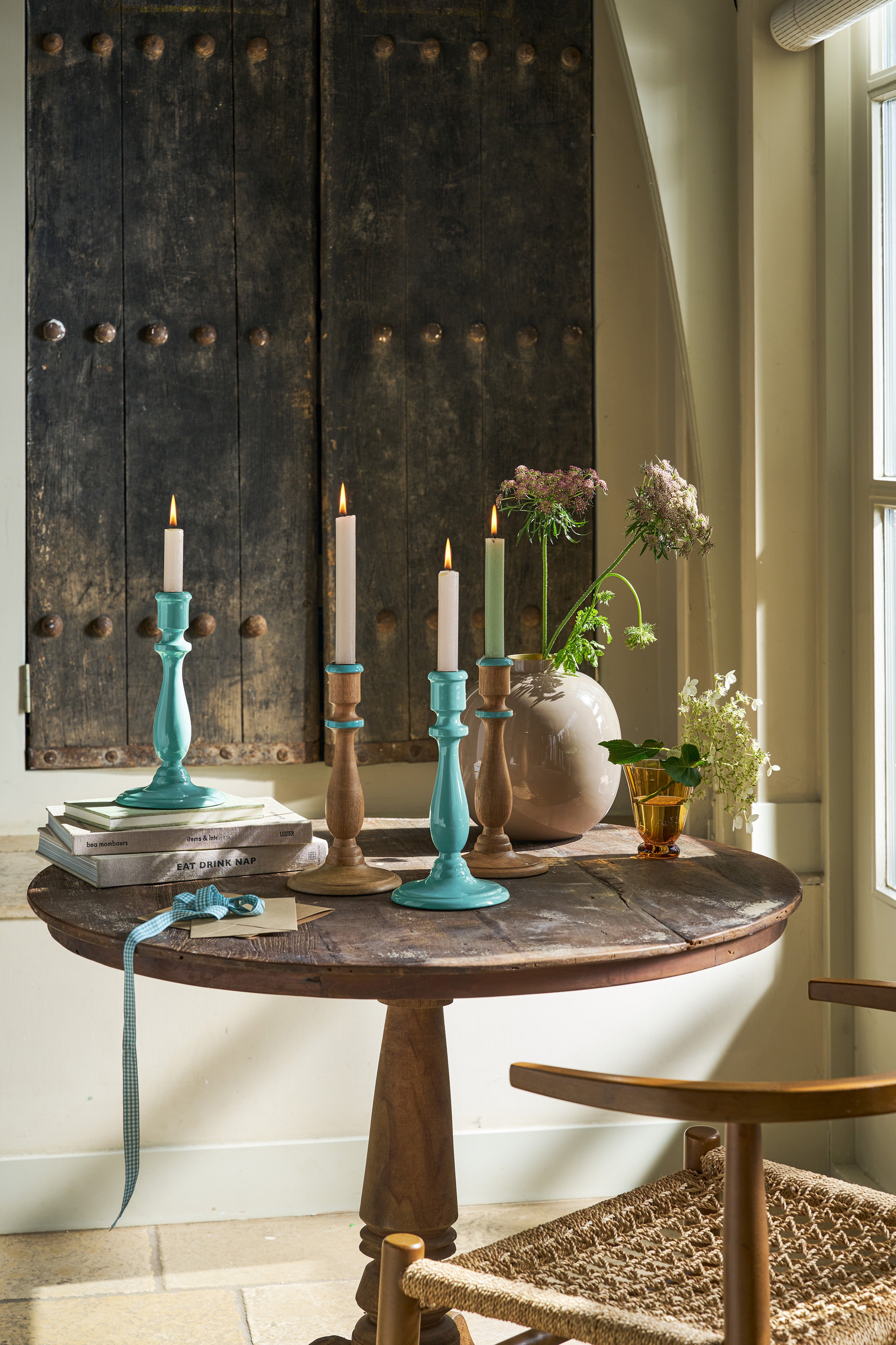 PiP Studio Blooming Tales Kerzenhalter aus Holz – Holz