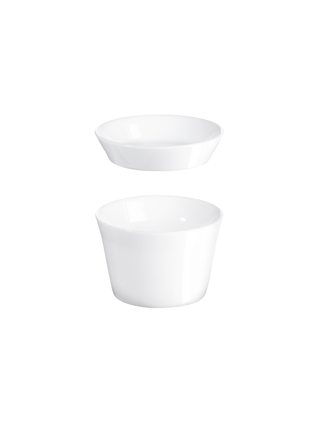 ASA 250°C Mini Souffle Schälchen rund mit Deckel
