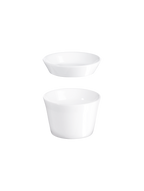 ASA 250°C Mini Souffle Schälchen rund mit Deckel