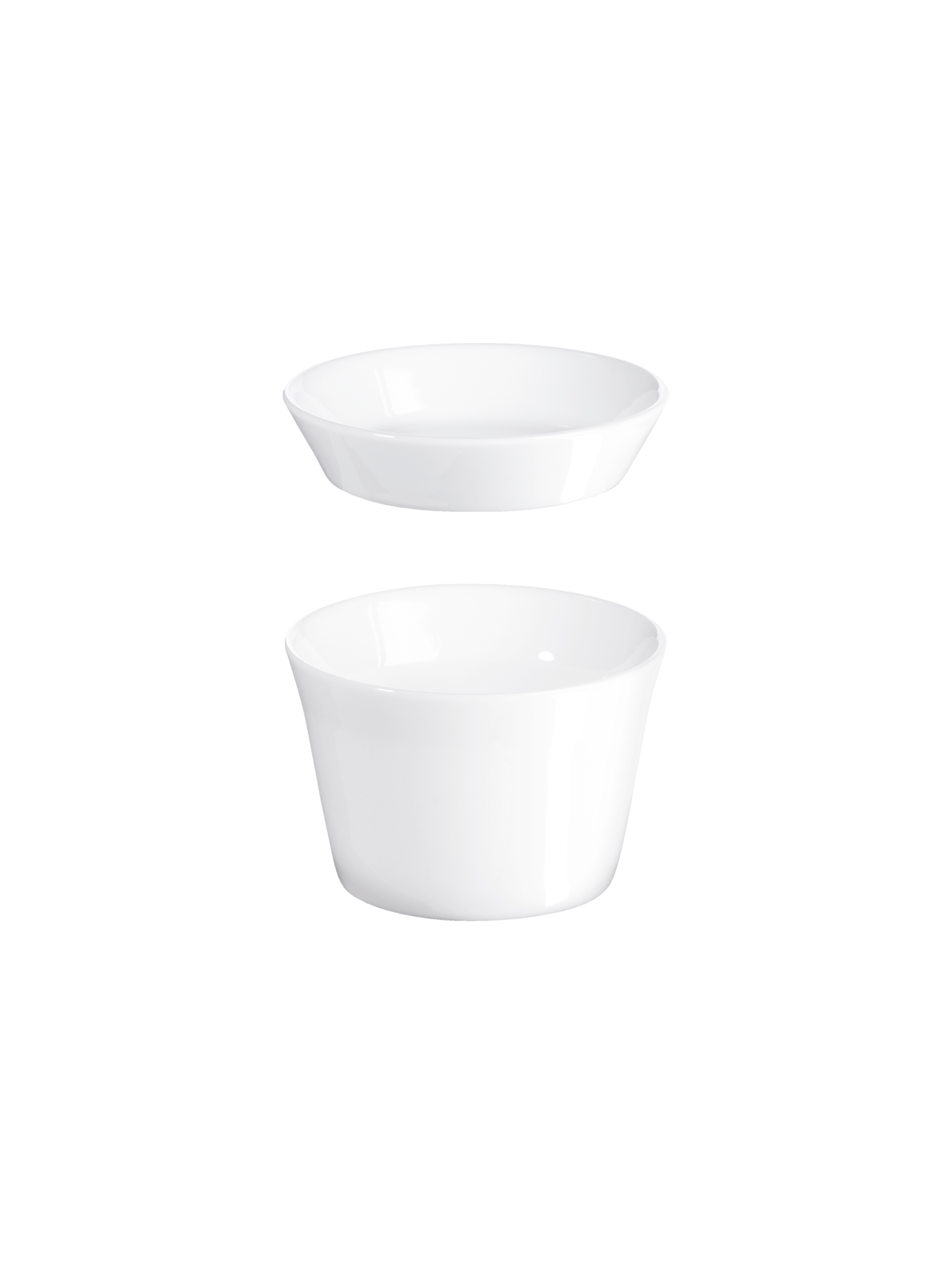 ASA 250°C Mini Souffle Schälchen rund mit Deckel