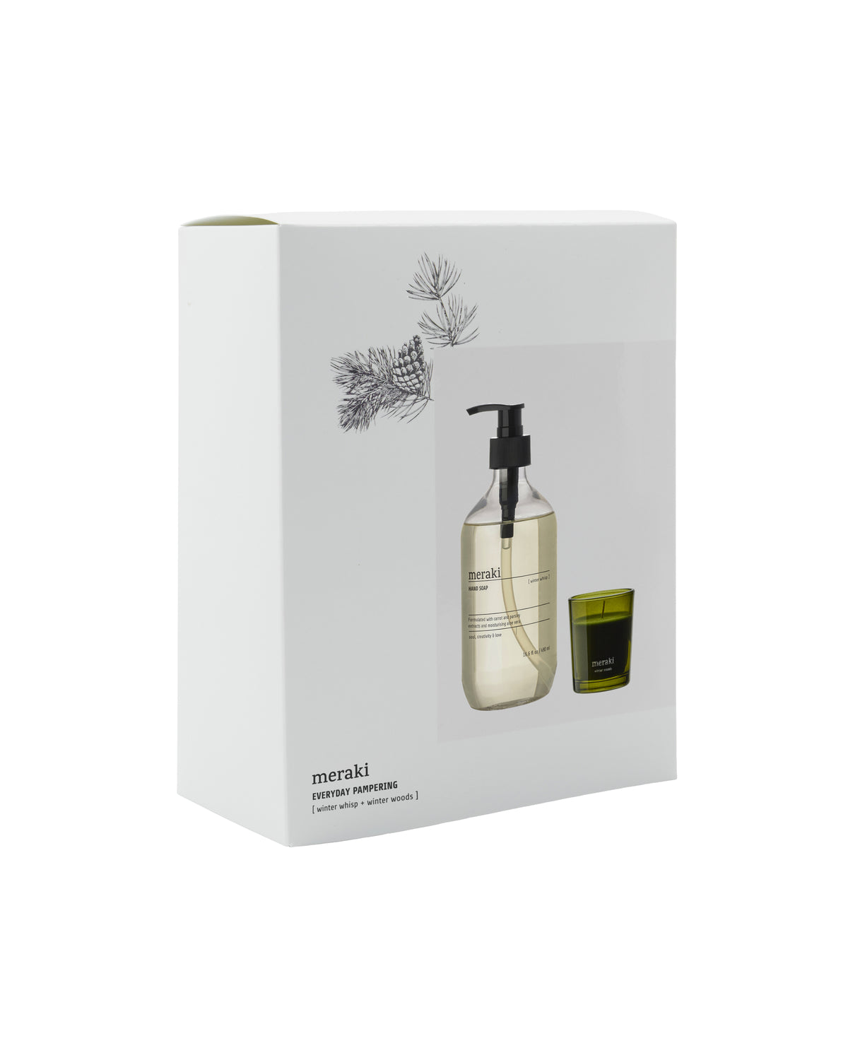 Meraki Geschenkbox Winter Whisp Handseife & Duftkerze