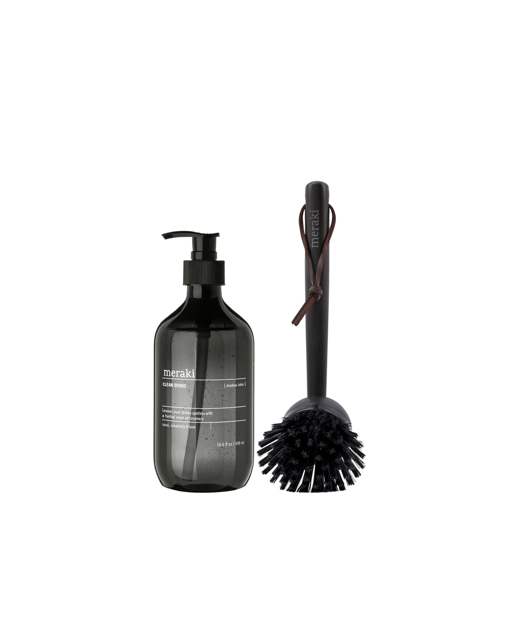 Meraki Shadow Lake Geschenkset mit Spülmittel & Spülbürste
