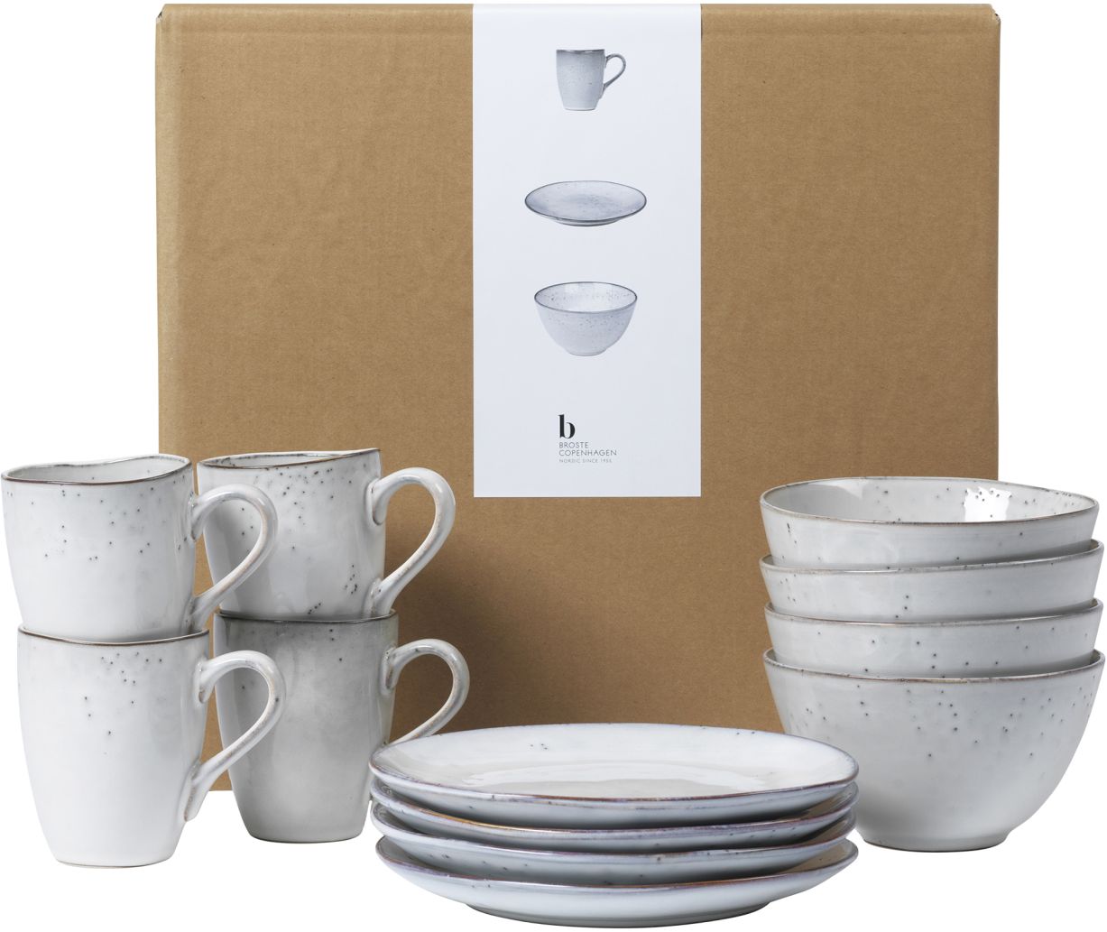 Broste Copenhagen Nordic Sand Salat Schale