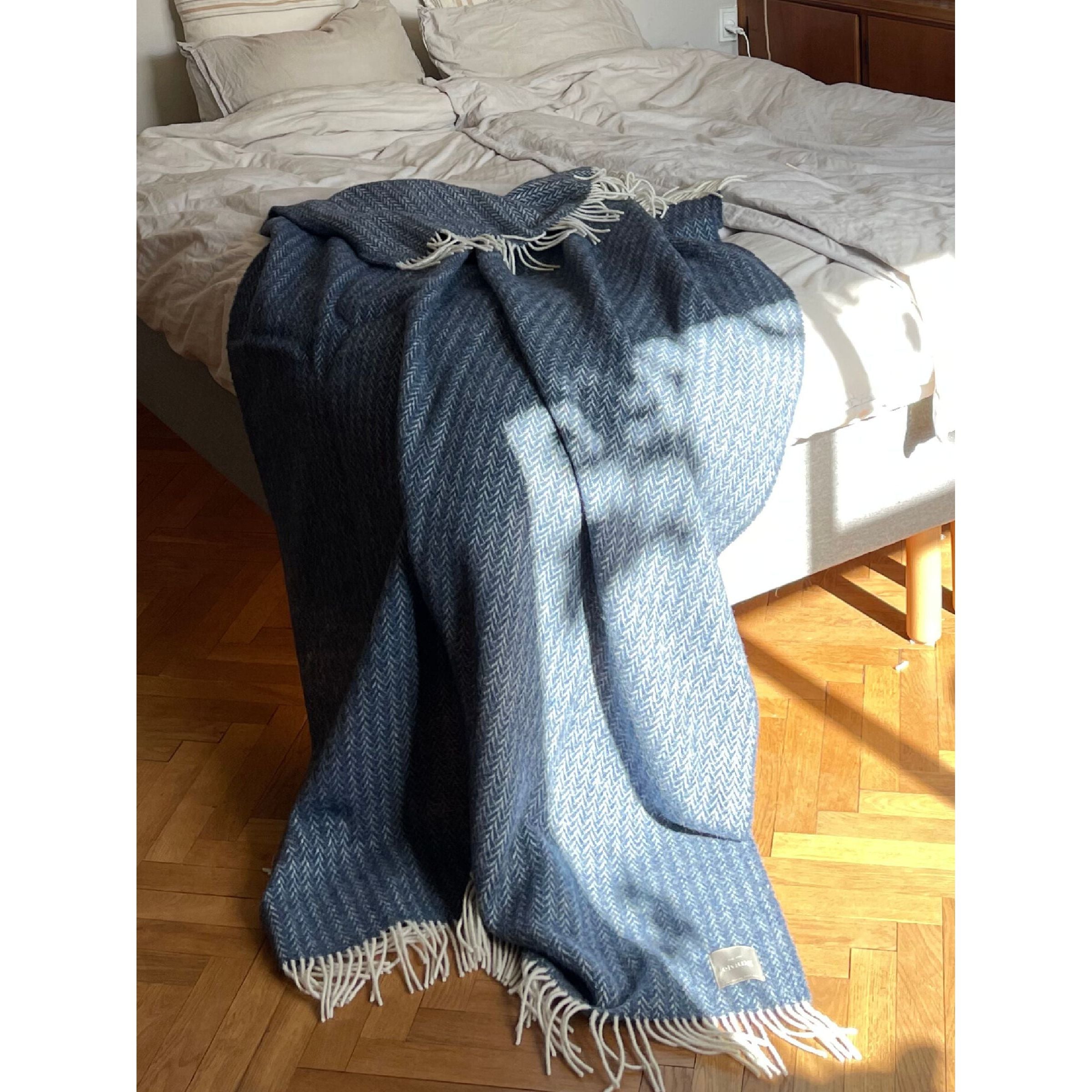 Elvang Denmark Hope Decke aus Schafwolle