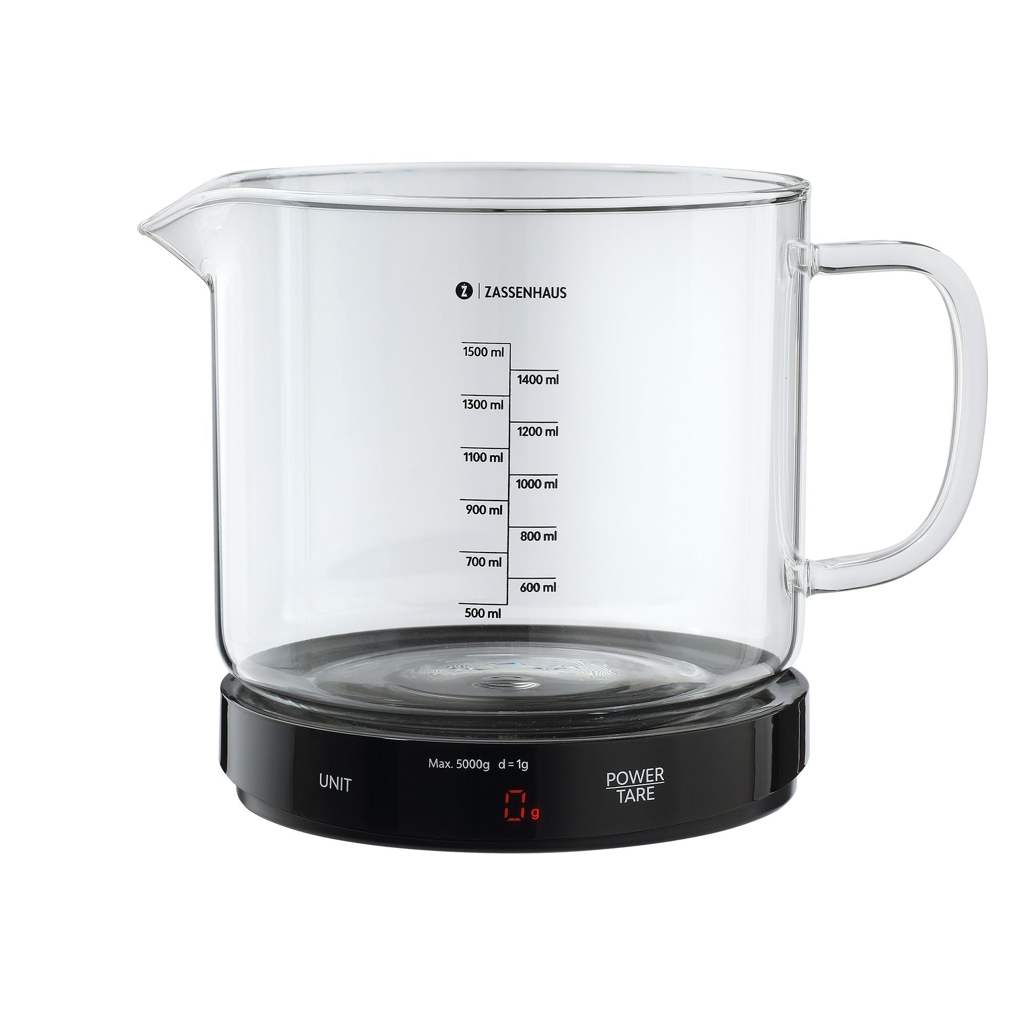 Zassenhaus BAKE Küchenwaage schwarz