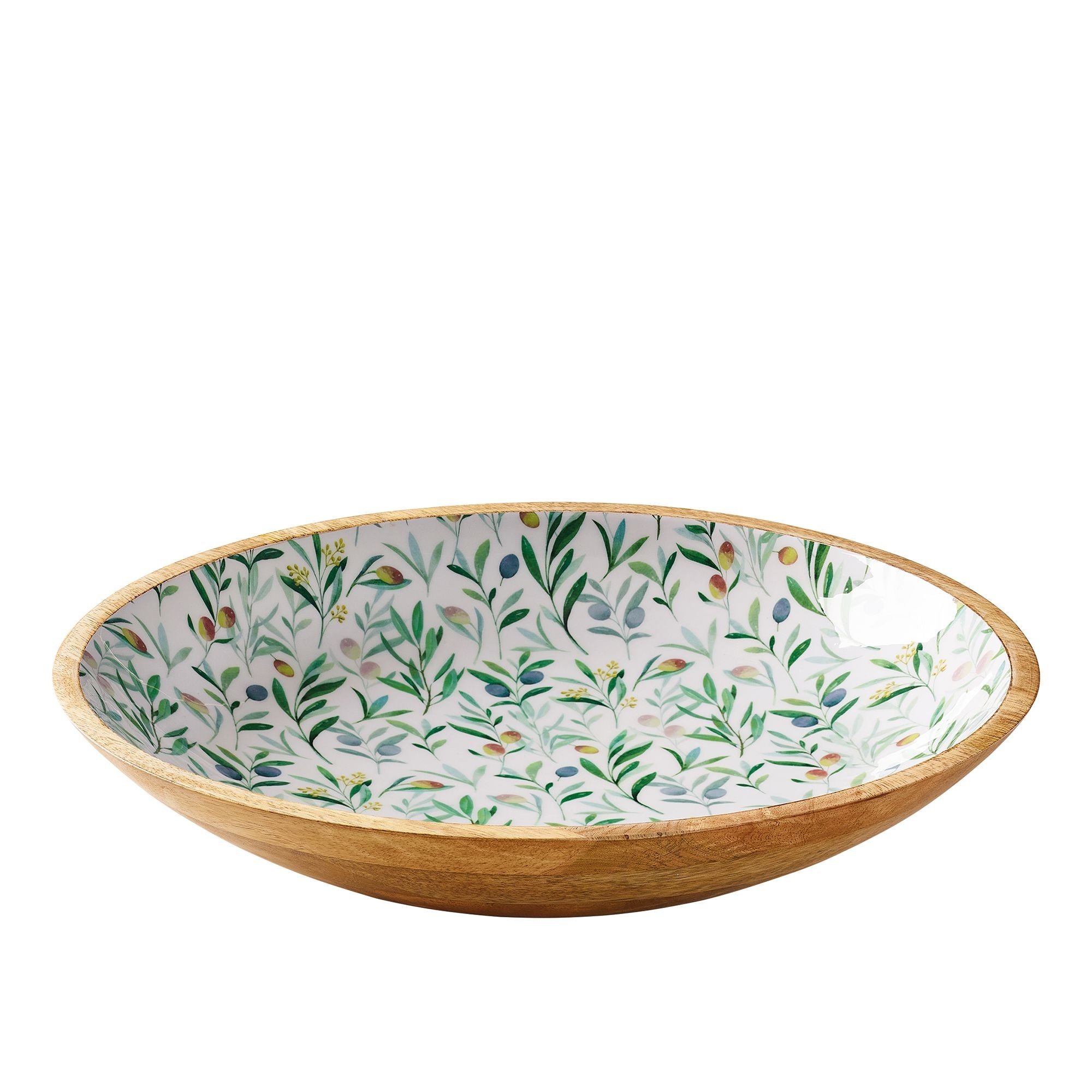 Zassenhaus Schale Mangoholz Olive