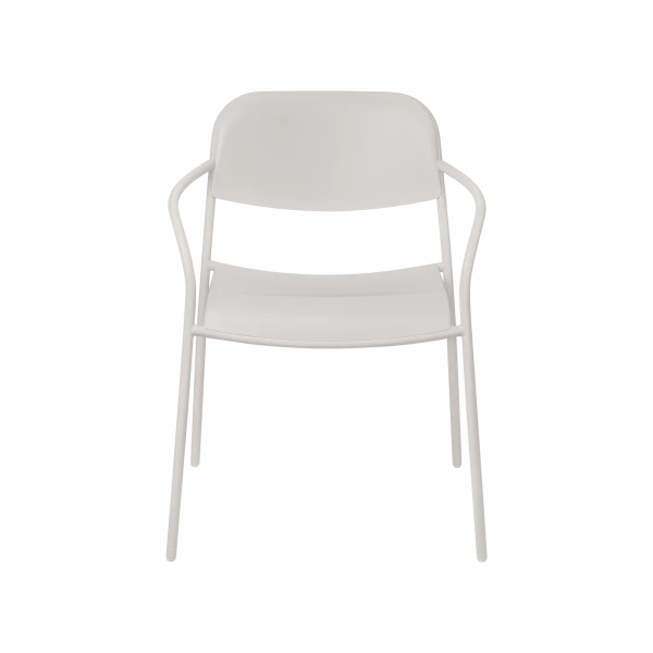 blomus YUA Armlehnstuhl – Stahl, wetterfest, Outdoor