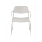 blomus YUA Armlehnstuhl – Stahl, wetterfest, Outdoor