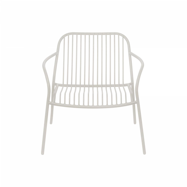 blomus YUA WIRE Loungesessel – Outdoor-Stahl, wetterfest
