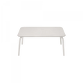 blomus YUA Loungetisch quadratisch – Stahl, Outdoor, 80 × 80 cm