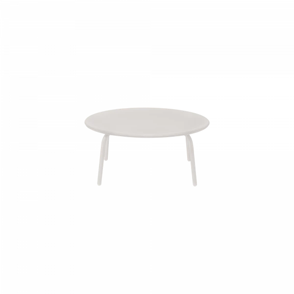 blomus YUA Loungetisch rund – Stahl, Ø 80 cm, Outdoor