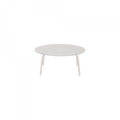 blomus YUA Loungetisch rund – Stahl, Ø 80 cm, Outdoor