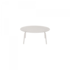 blomus YUA Loungetisch rund – Stahl, Ø 80 cm, Outdoor