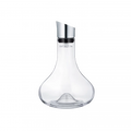 blomus ALPHA Dekantierkaraffe – Glas & Edelstahl mit Sieb